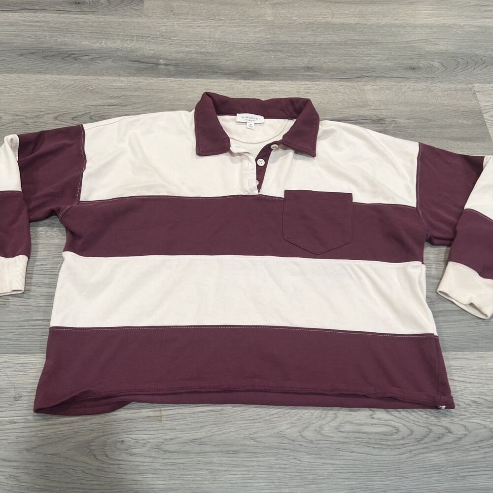 Kirious Los Angeles Rugby Long Sleeve Shirt Pocket Size Medium